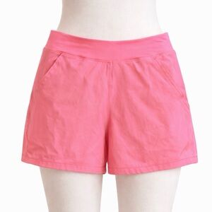 Lands End Swim Shorts Women’s Coral  Beach Pool Swim Bottom 18W